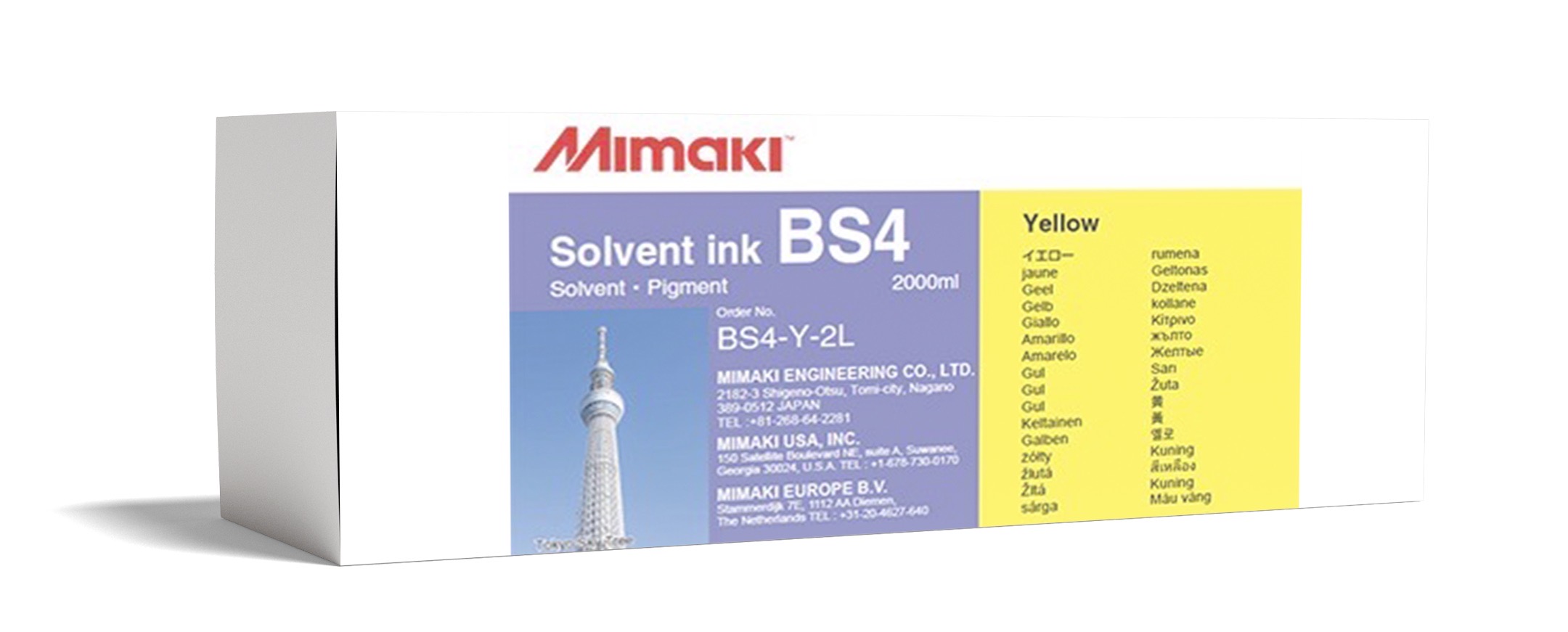 tinta bs4 mimaki